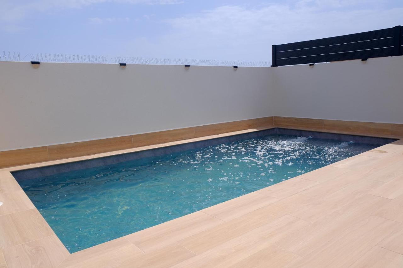 El Atico De Teresa Con Piscina Privada Climatizada A 250M Playa Leilighet Vera Eksteriør bilde